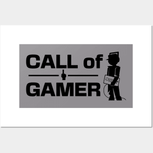 call of gamers Posters and Art